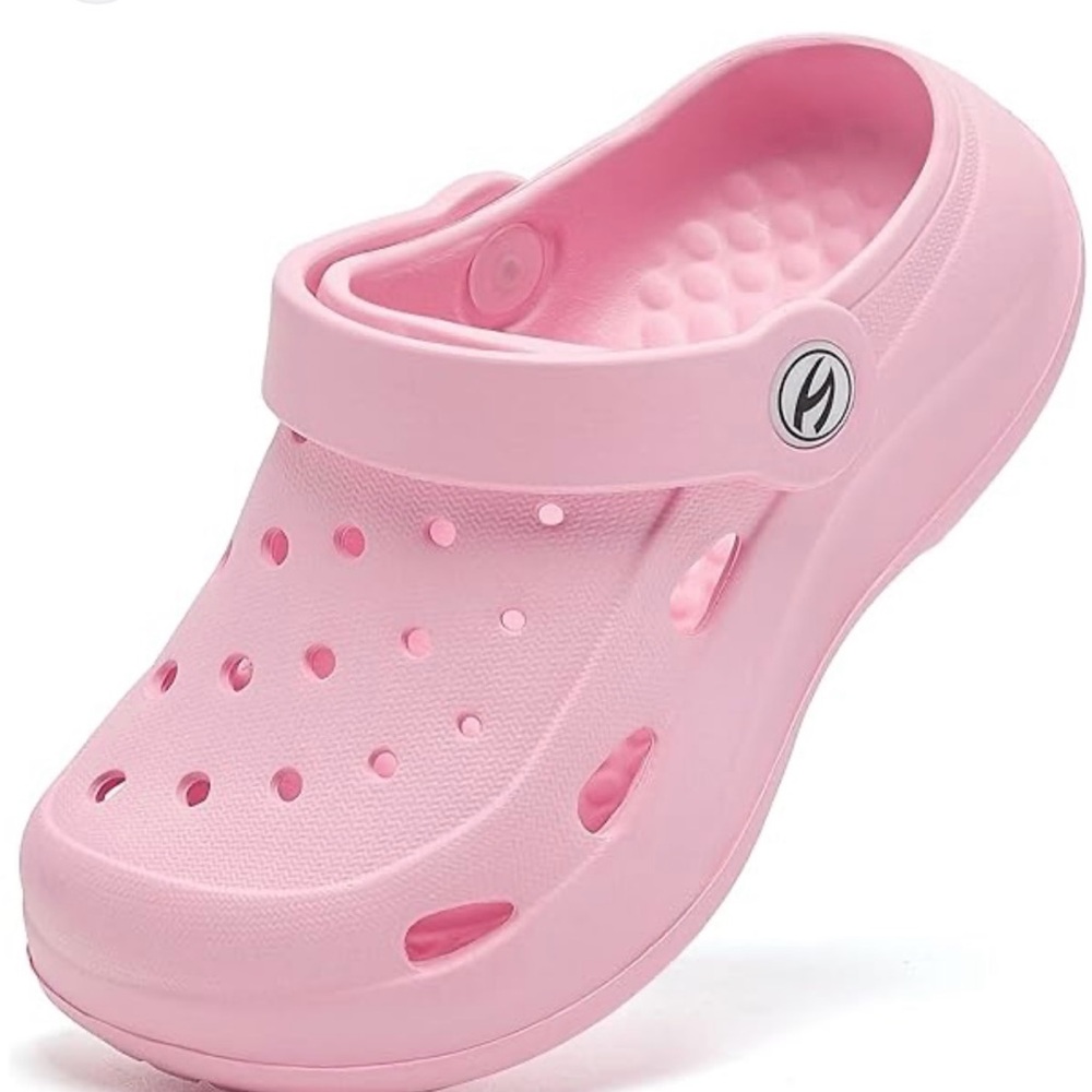 Kids Pink Clogs